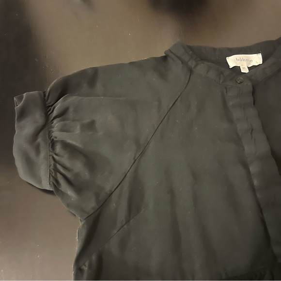 Bohme Amanda tiered midi dress, black, size M - Picture 5 of 10